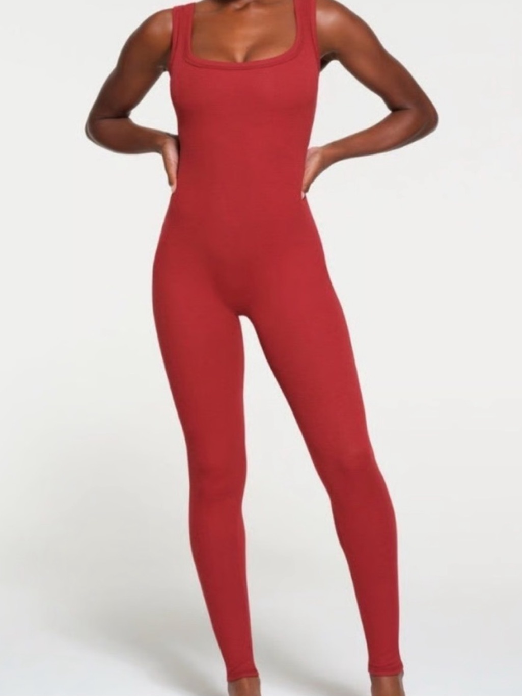 Skims Cotton Rib Onesie | Red | 3x | Very Rare